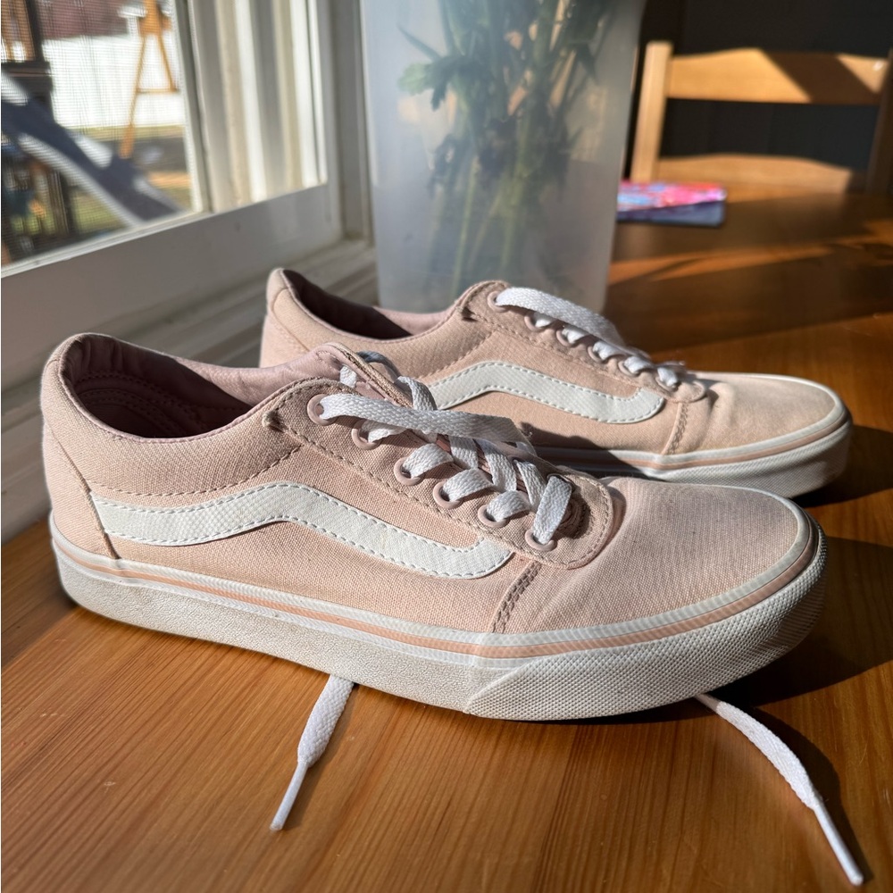 Vans Pastel Pink Old School Shoes
